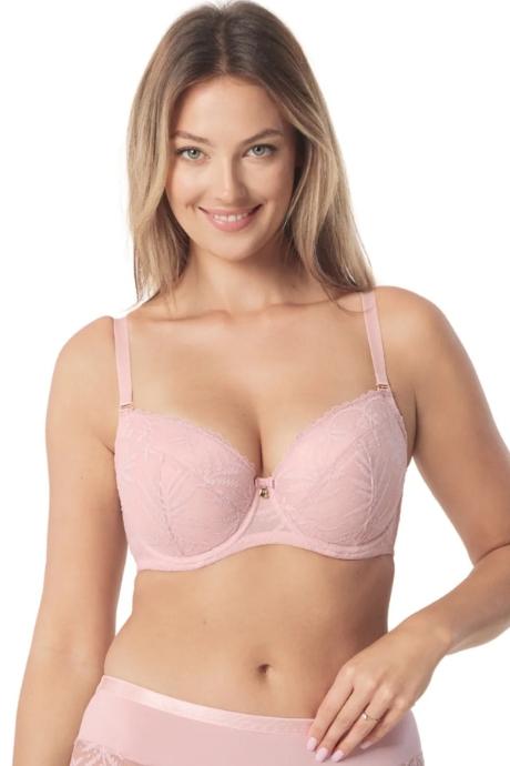 MEFEMI BY NIPPLEX Бюстгальтер Petra Padded różowy розовый