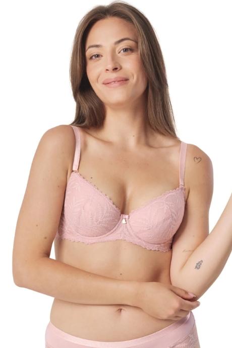 MEFEMI BY NIPPLEX Бюстгальтер Petra push różowy розовый