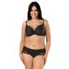 MEFEMI BY NIPPLEX Бюстгальтер PEPITE PUSH UP CZARNY черный