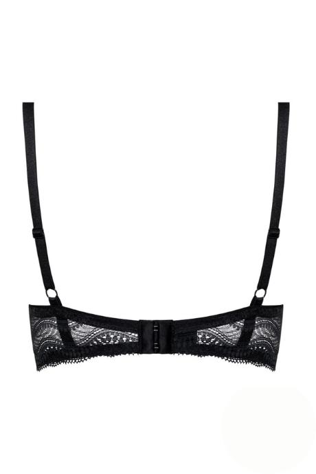 MEFEMI BY NIPPLEX Бюстгальтер PEPITE PUSH UP CZARNY черный