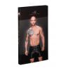 Чоловічі шорти з мокрим ефектом Noir Handmade H061 Powerwetlook shorts чорний колір