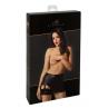 Юбка Noir Handmade F345 Powerwetlook skirt with garter