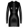 Сукня Noir Handmade F330 Powerwetlook mini dress чорний колір
