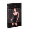 Сукня з мереживними вставками Noir Handmade F229 Powerwetlook dress with lace inserts чорний колір