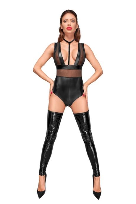 Боди с мокрым эффектом Noir Handmade F183 Powerwetlook body