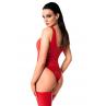 Боді Noir Handmade F352 Red powerwetlook body