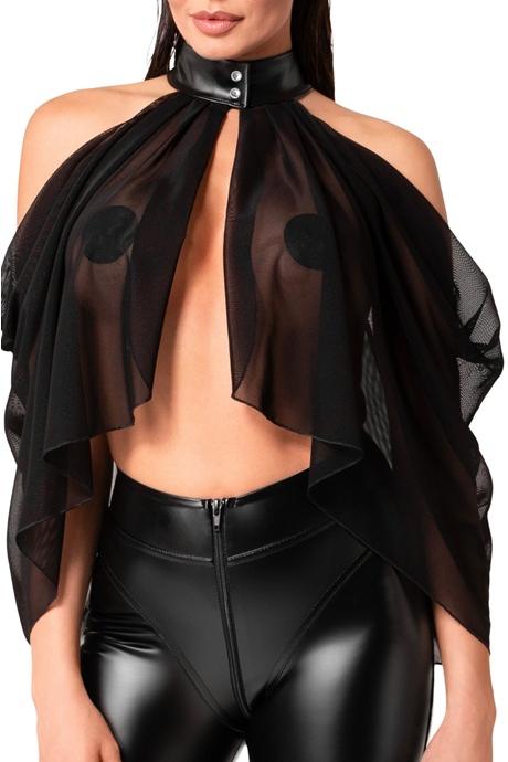 Болеро Noir Handmade F349 Tulle bolero чорний