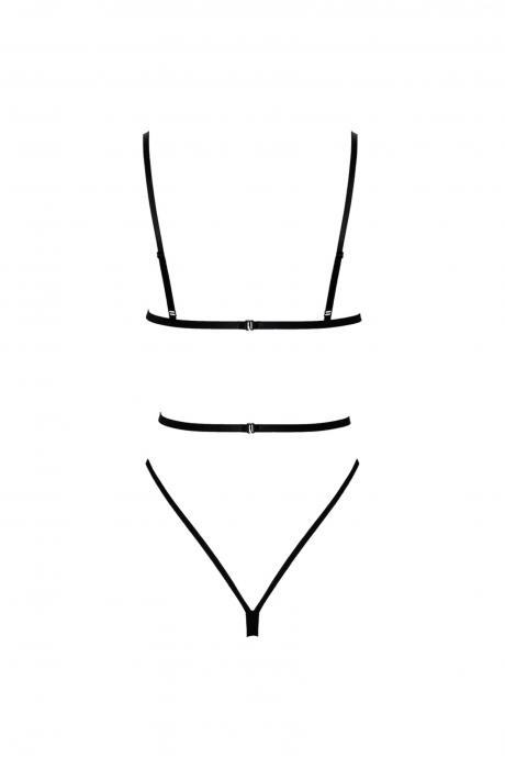 Боди Kissable French Kiss Body чорний