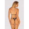 Жіноча білизна Комплект Obsessive XENITA SET bra & thong Кольоровий принт