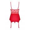Жіноча білизна Корсет Obsessive LOVICA CORSET & thong Червоний