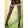 Жіноча білизна Панчохи Obsessive SLEVIKA stockings Чорний колір