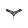 Жіноча білизна Стрінги Obsessive DONNA DREAM THONG Чорний колір