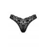 Жіноча білизна Стрінги Obsessive DONNA DREAM THONG Чорний колір