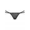Жіноча білизна Стрінги Obsessive PANTHERIA THONG Чорний колір