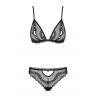 Распродажа Obsessive комплект Millagro set Чорний колір