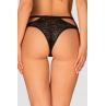 Жіноча білизна Труси Obsessive BAGIRELA PANTIES Чорний