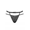 Жіноча білизна Труси Obsessive BAGIRELA PANTIES Чорний
