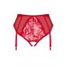 Жіноча білизна Труси Obsessive DAGMARIE with detachable garters Червоний