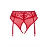 Жіноча білизна Труси Obsessive DAGMARIE with detachable garters Червоний