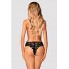 Жіноча білизна Труси Obsessive EDITYA PANTIES Чорний