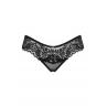 Жіноча білизна Труси Obsessive MADERRIS PANTIES Чорний