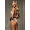 Жіноча білизна Комплект Obsessive LILINES SET bra & panties Рожевий колір
