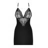  Распродажа Комплект Obsessive 828-CHE CHEMISE Чорний