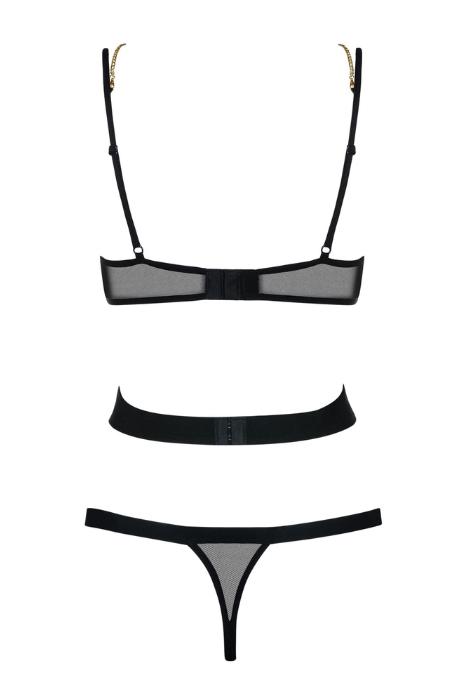 Жіноча білизна Боді Obsessive BONDY TEDDY Чорний