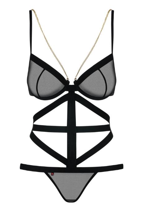 Жіноча білизна Боді Obsessive BONDY TEDDY Чорний