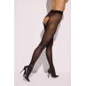Жіноча білизна Колготи Obsessive NORLESS GIRL crotchless tights Чорний
