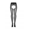 Жіноча білизна Колготи Obsessive NORLESS GIRL crotchless tights Чорний
