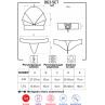 Комплект Obsessive 863-SET-3 set Красный