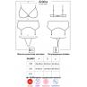 Комплект Obsessive Arisha garter belt set Черный