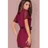 Комплект Obsessive Miamor robe Бордо