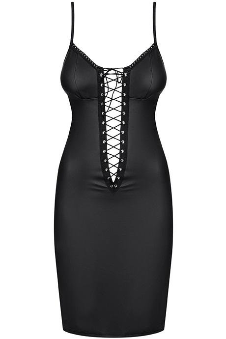 Комплект Obsessive Rebella dress Чорний