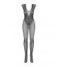 Жіноча білизна Боді Obsessive BODYSTOCKING B112 crotchless Чорний