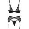 Розпродаж Комплект із поясом Obsessive Bellastia set