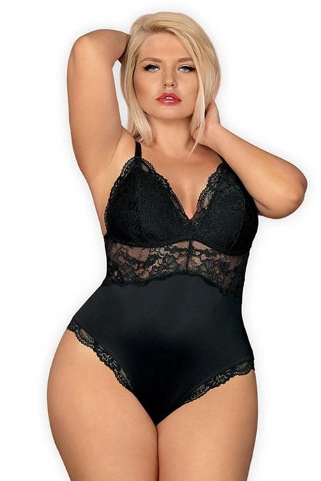 Розпродаж Obsessive боді 810-TED-1 чорне