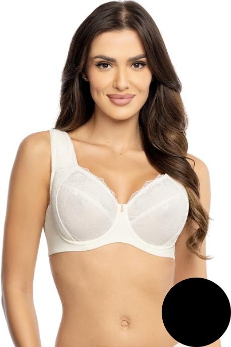 Orhideja 123-438 Бюстгальтер м'яка чашка чорний/піон