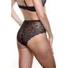 Orhideja 646-438 Трусики жіночі міді чорний/піон