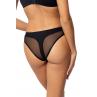 Orhideja 658-000 Жіночі трусики чорний-бежевий