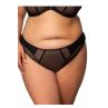 Orhideja 658-000 Жіночі трусики чорний-бежевий