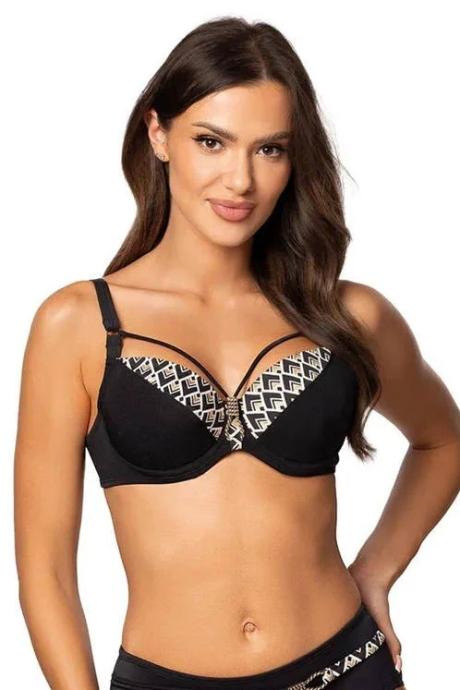 Orhideja Бюстгальтер купальник верх 062-542 чорний колір