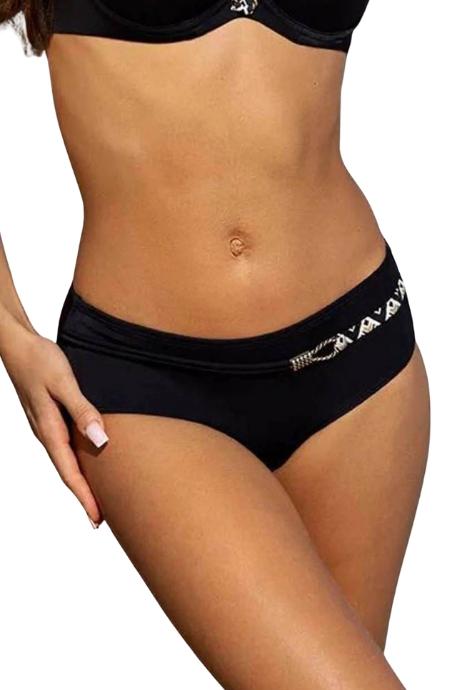 Orhideja Труси жіночі купальник низ 081-542 чорний колір