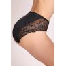 Orhideja 624-345 Трусики жіночі міді чорний