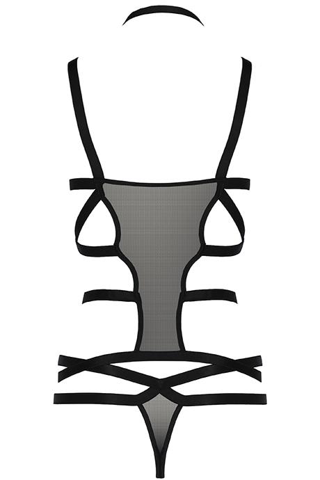 Комплект Passion Hagar corset Черный