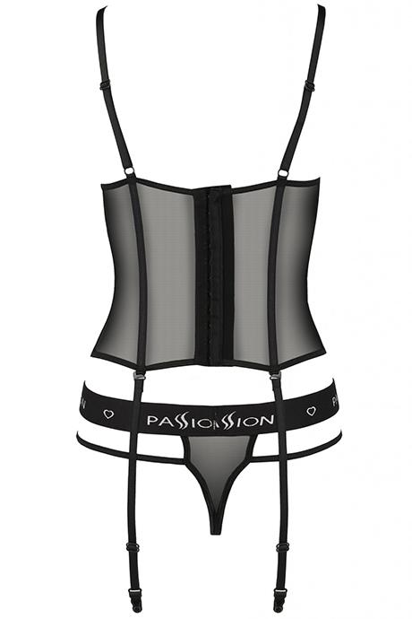 Комплект Passion Kyouka corset Чорний
