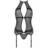 Комплект Passion Satara corset Черный