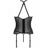 Комплект Passion Satara corset Черный