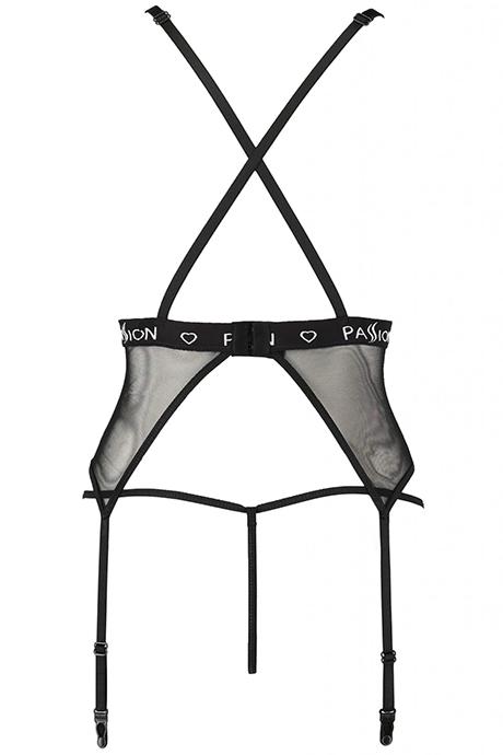 Комплект Passion Mirajane corset Черный
